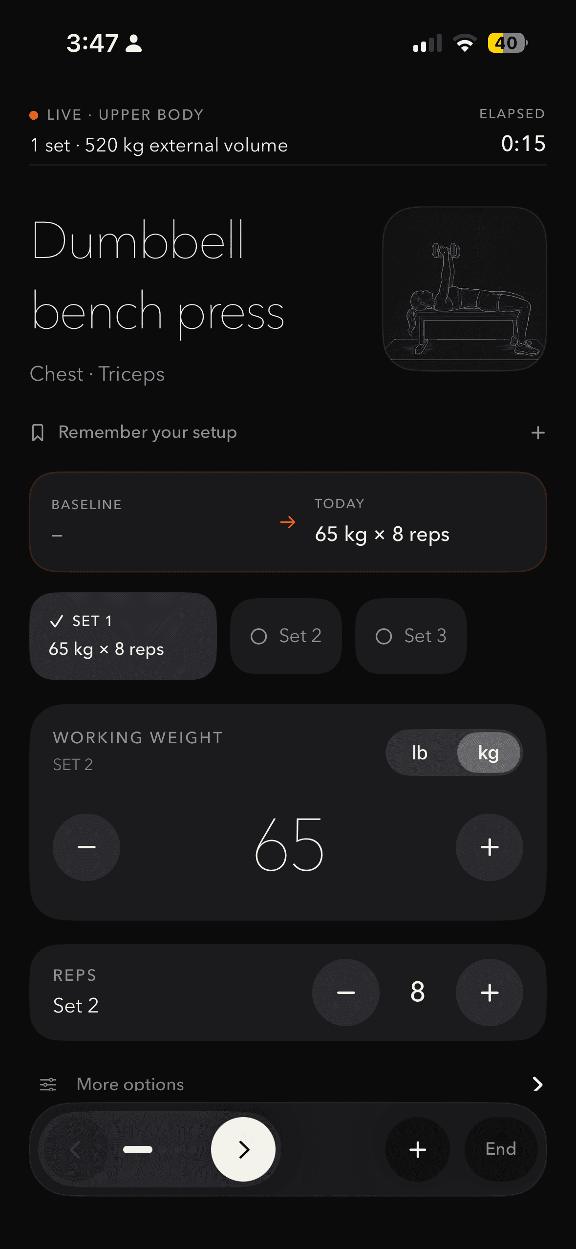 Gym Mode